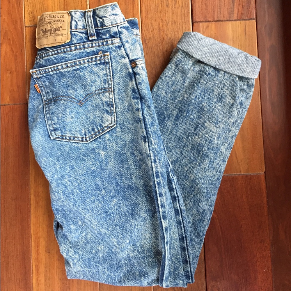 Levi's 550 Mom Jeans!